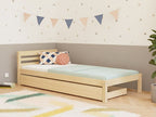 Sem kinderbed met hoofdbord en opberglade
