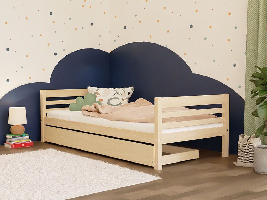 Sem kinderbed met twee hoofdborden en opberglade