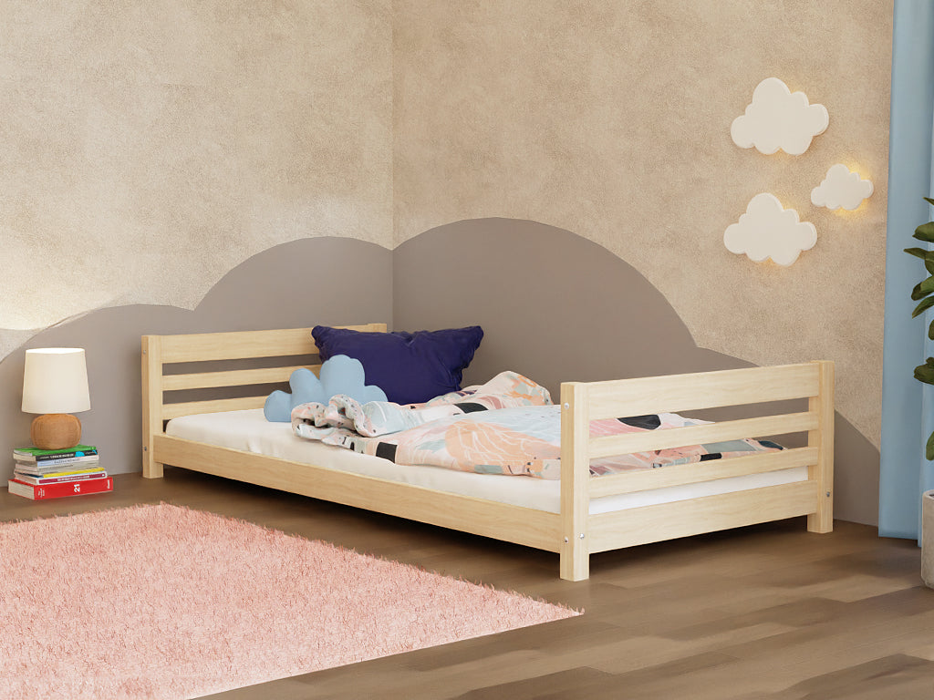 Sem kinderbed laag met twee hoofdborden