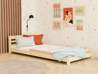 Sem kinderbed, detail van de lage poten