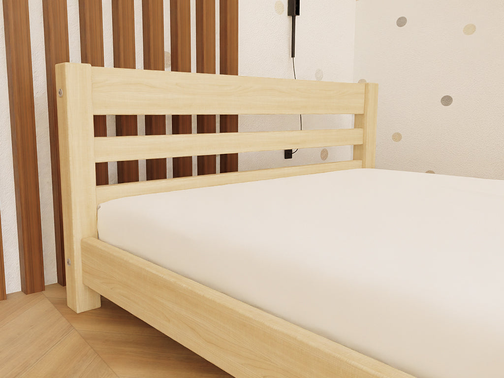Sem kinderbed, detail van het hoofdbord
