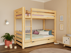 Tobi stapelbed detail houten constructie