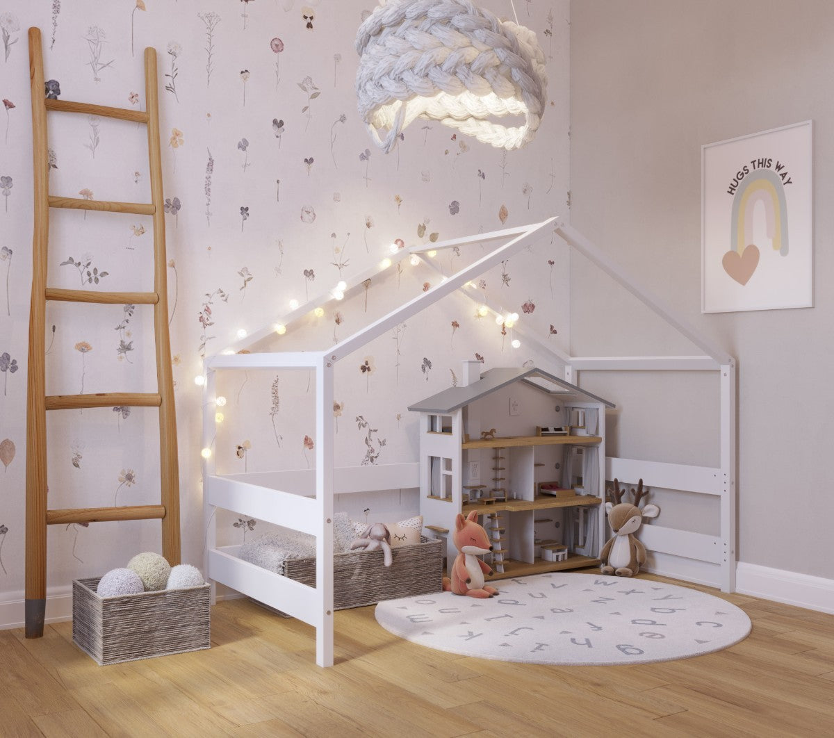 FunnaX Fjell speelhuis – Wit – aanvullend productbeeld