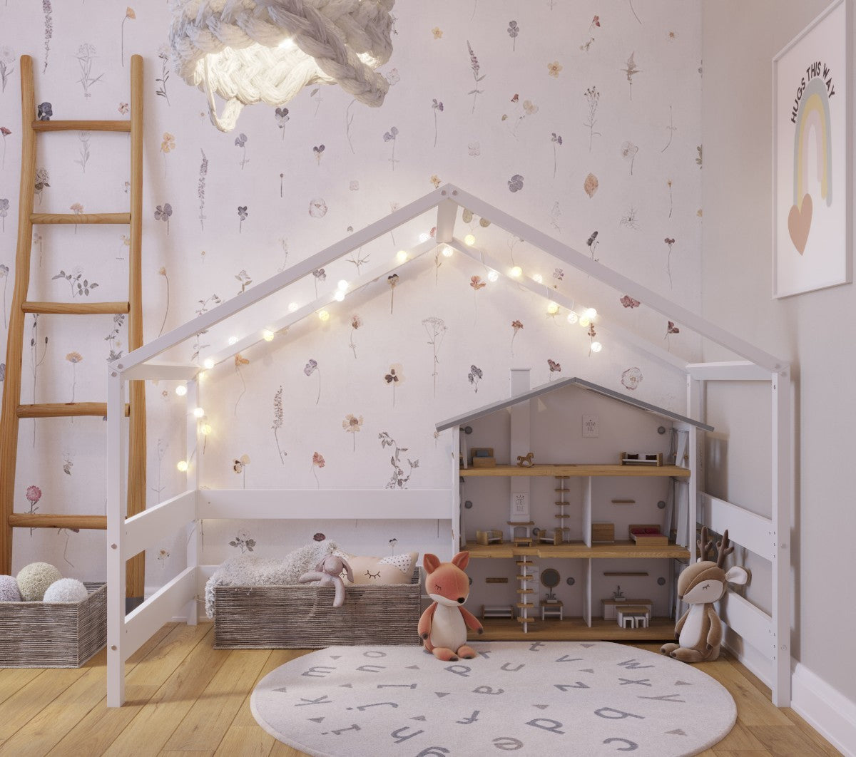 FunnaX Fjell speelhuis – Wit – aanvullend productbeeld