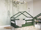 FunnaX Fjell 200 cm huisbed – Groen – aanvullend productbeeld