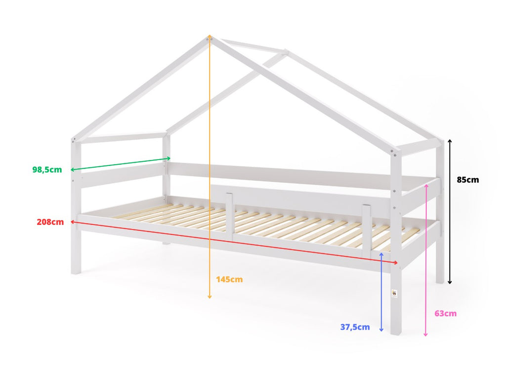 FunnaX Fjell 200 cm huisbed – Lichtgrijs – aanvullend productbeeld