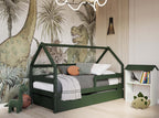 FunnaX Sol huisbed – Groen – aanvullend productbeeld