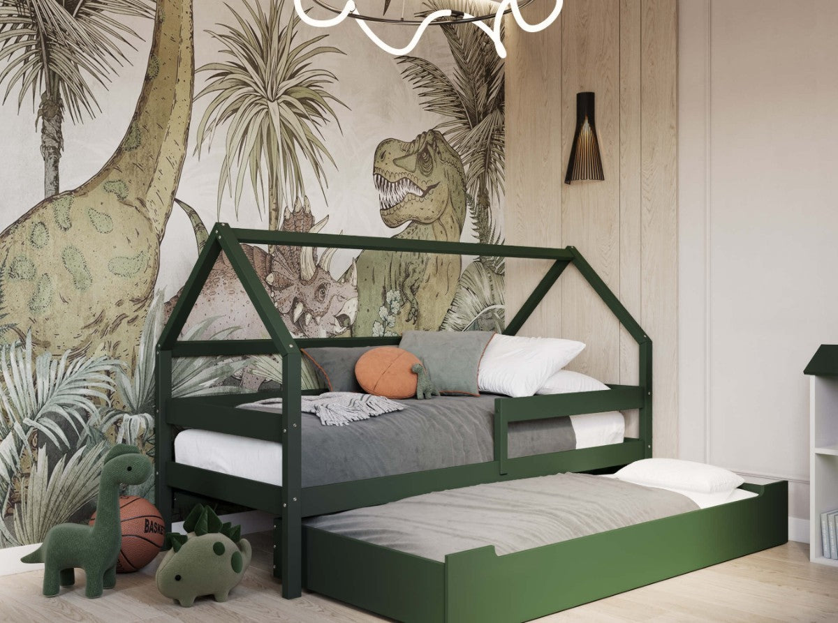 FunnaX Sol huisbed – Groen – aanvullend productbeeld