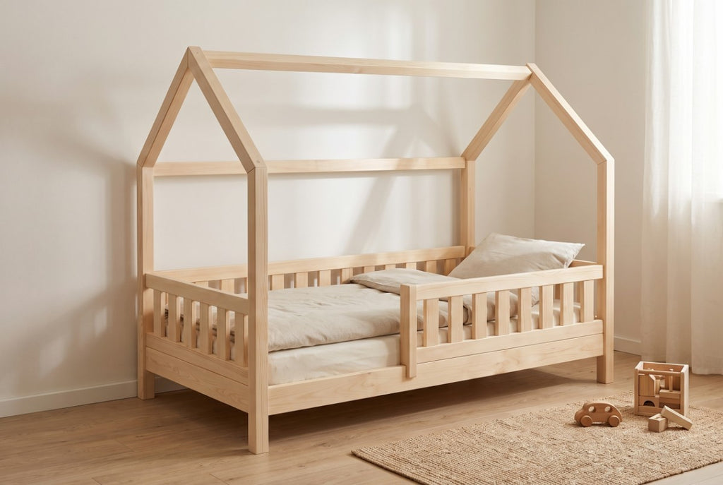 FunnaX Bo 160 cm huisbed – Naturel – aanvullend productbeeld