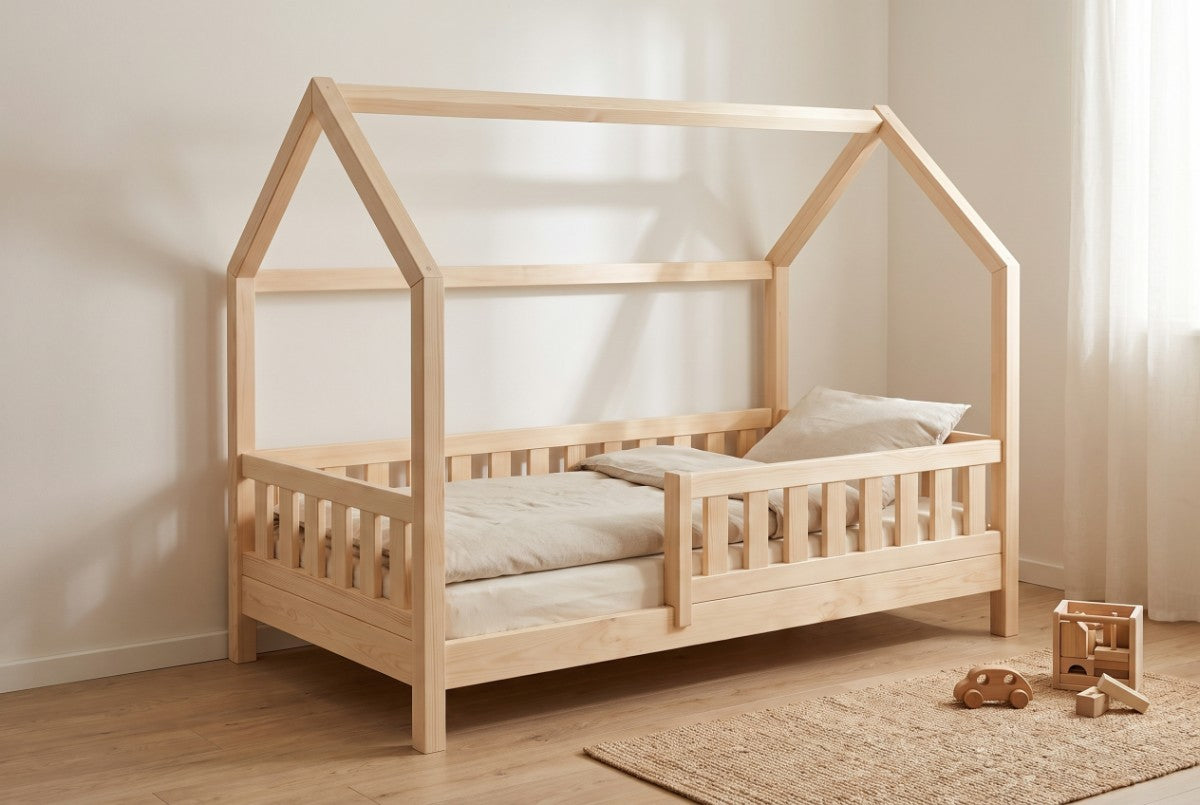 FunnaX Bo 160 cm huisbed – Naturel – aanvullend productbeeld