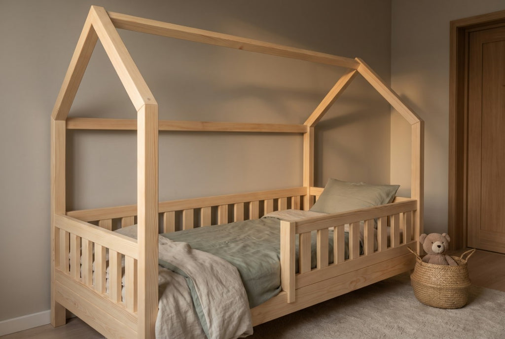 FunnaX Bo 160 cm huisbed – Naturel – aanvullend productbeeld