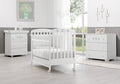 Juul babykamer grijs met commode