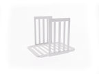 FunnaX Elin ombouwset naar wieg 80 × 60 cm – Wit / Hemelsgrijs – productaanzicht