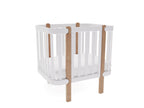 FunnaX Elin ombouwset naar wieg 80 × 60 cm – Wit / Hemelsgrijs – aanvullend productbeeld
