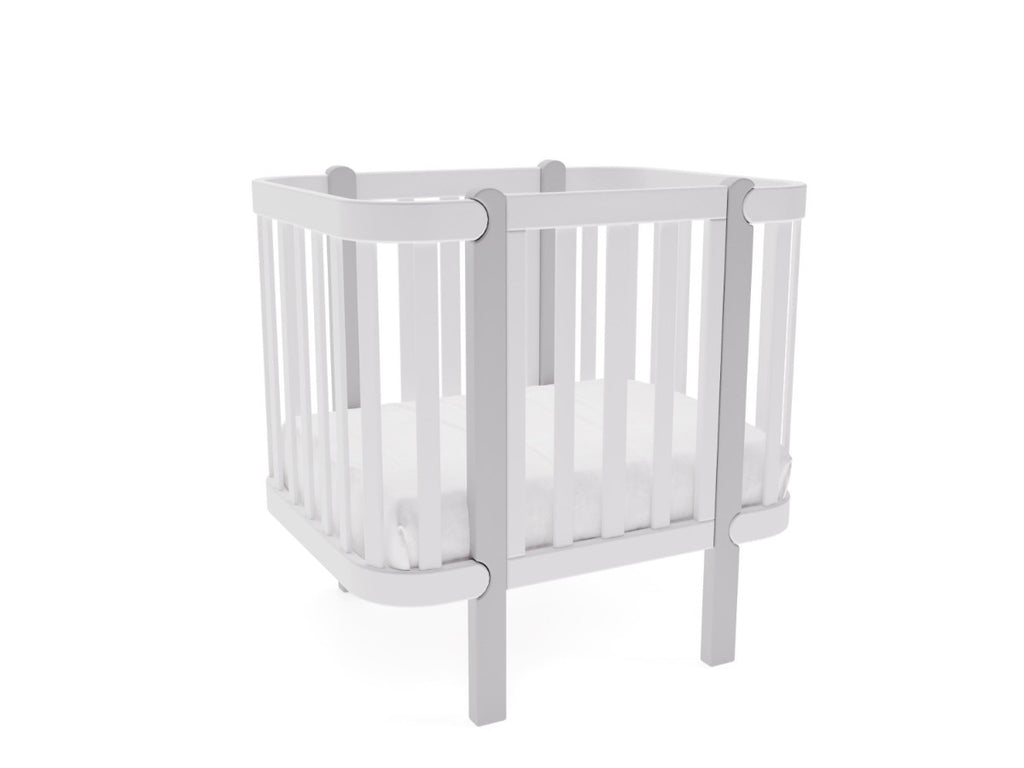 FunnaX Elin ombouwset naar wieg 80 × 60 cm – Wit / Hemelsgrijs – aanvullend productbeeld