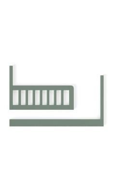 FunnaX Aven multifunctionele rail – Saliegroen – aanvullend productbeeld