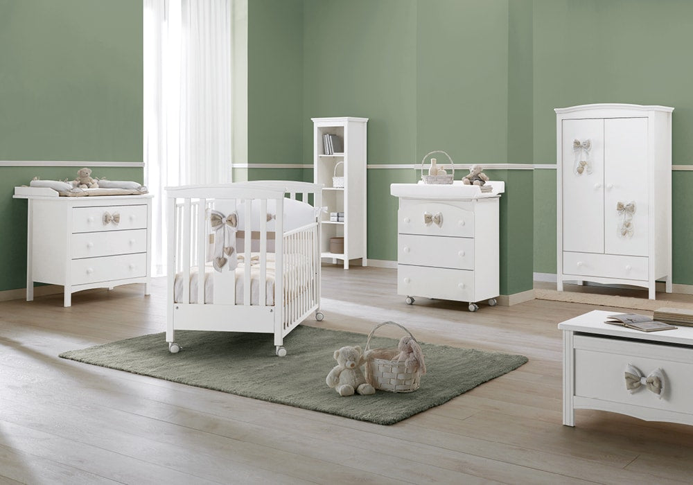 Saar babybed – officiële Lilli babykamer van Erbesi