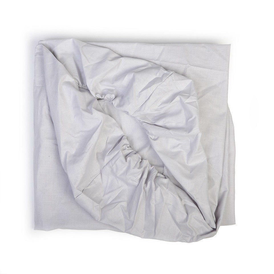 FunnaX Pure Grijs hoeslaken 120 × 60 cm – productaanzicht