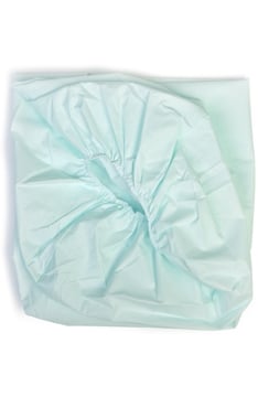 FunnaX Pure Mintgroen hoeslaken 120 × 60 cm – aanvullend productbeeld