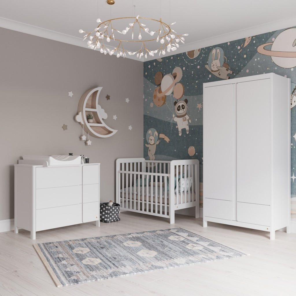 FunnaX Alba kledingkast – Wit – aanvullend productbeeld